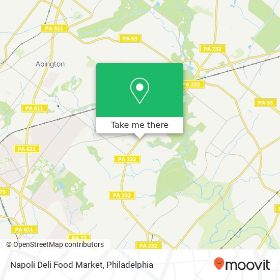 Napoli Deli Food Market map