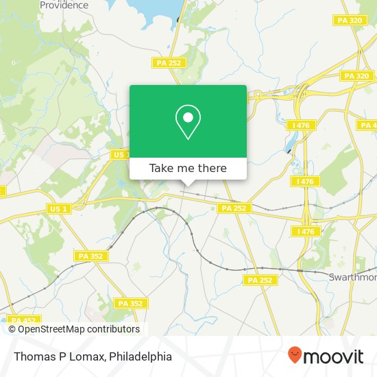 Thomas P Lomax map