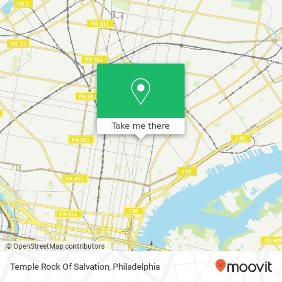 Mapa de Temple Rock Of Salvation
