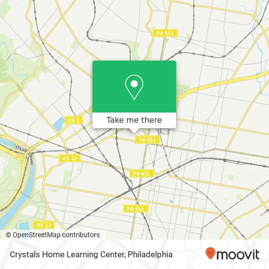 Crystals Home Learning Center map