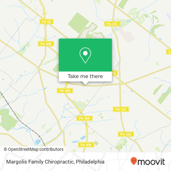 Mapa de Margolis Family Chiropractic