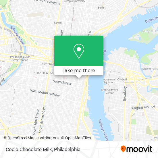 Cocio Chocolate Milk map