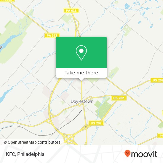 KFC map