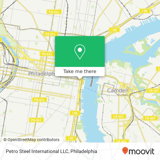 Petro Steel International LLC map