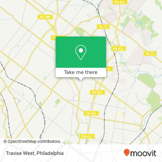 Travise West map