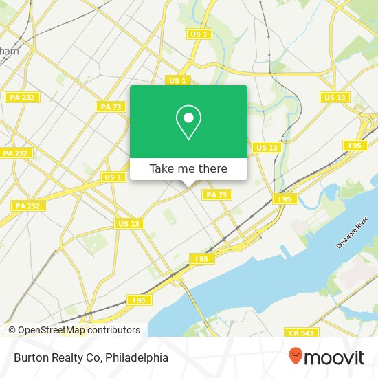 Mapa de Burton Realty Co
