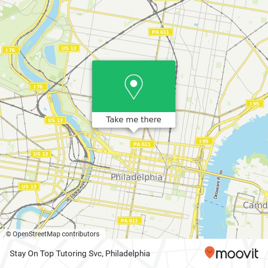 Stay On Top Tutoring Svc map