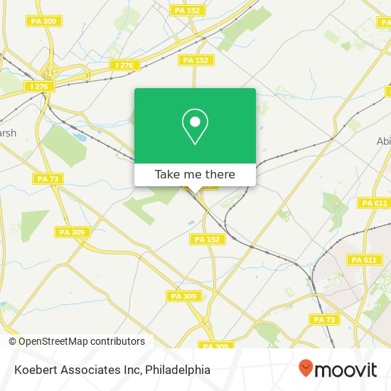 Koebert Associates Inc map