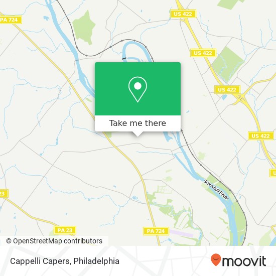 Cappelli Capers map
