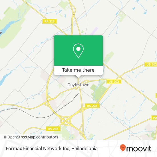 Formax Financial Network Inc map