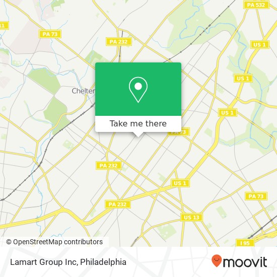 Lamart Group Inc map