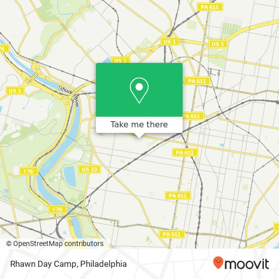 Rhawn Day Camp map