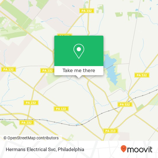 Hermans Electrical Svc map