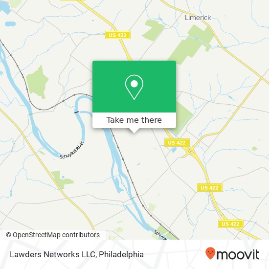 Lawders Networks LLC map