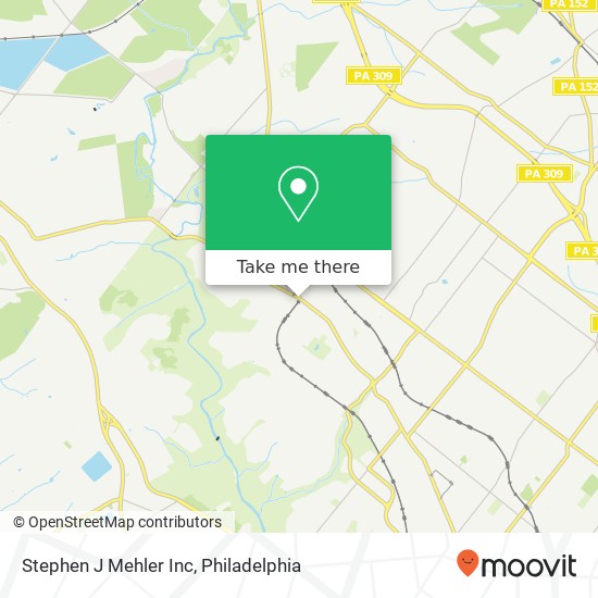 Stephen J Mehler Inc map