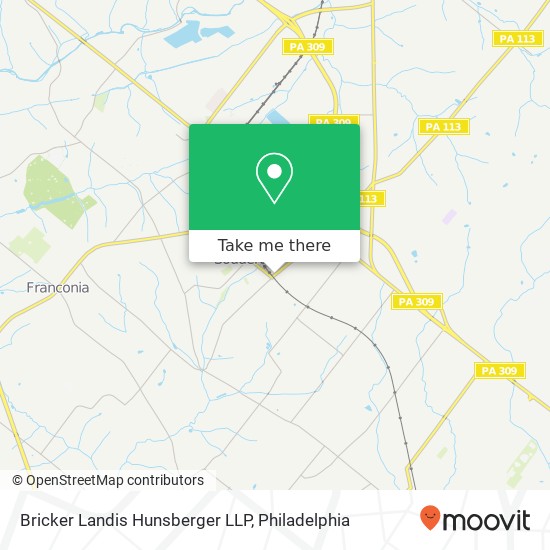 Mapa de Bricker Landis Hunsberger LLP