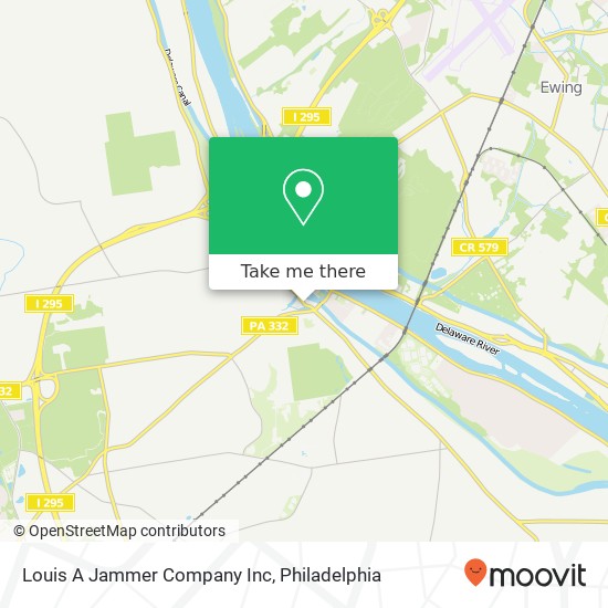 Mapa de Louis A Jammer Company Inc