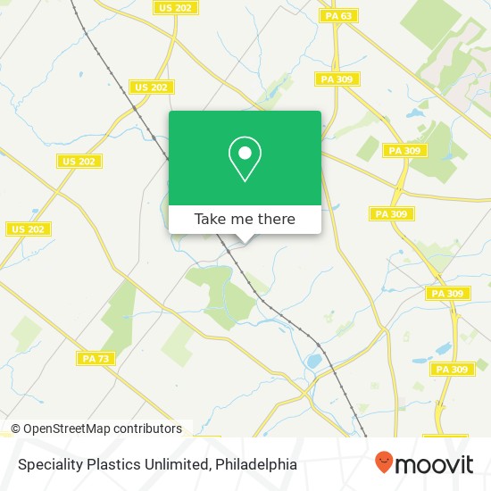 Speciality Plastics Unlimited map