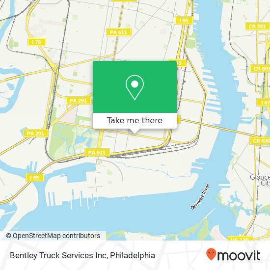 Bentley Truck Services Inc map