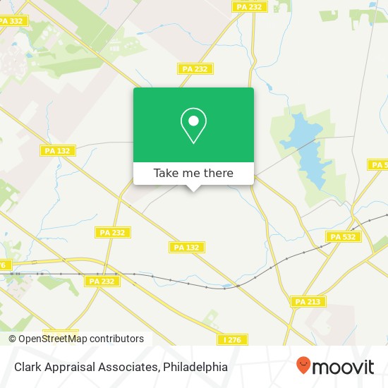 Mapa de Clark Appraisal Associates