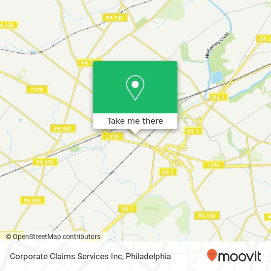 Corporate Claims Services Inc map