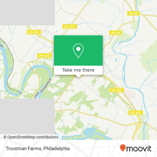 Troutman Farms map