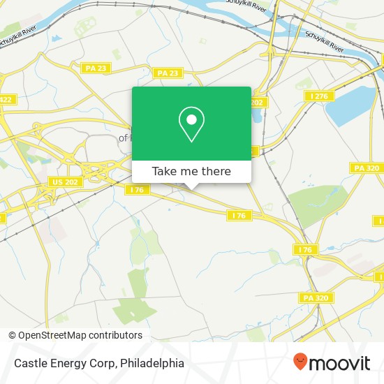 Mapa de Castle Energy Corp