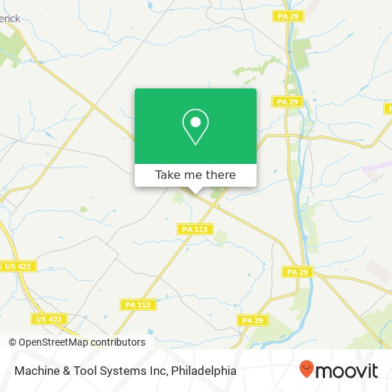Mapa de Machine & Tool Systems Inc