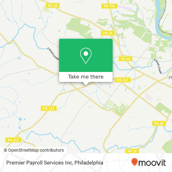 Mapa de Premier Payroll Services Inc