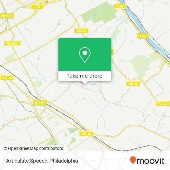 Articulate Speech map