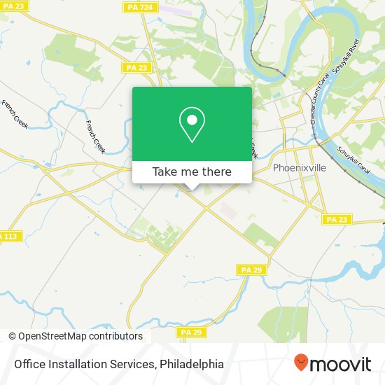 Office Installation Services map