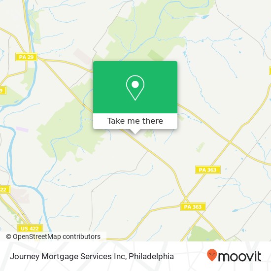 Mapa de Journey Mortgage Services Inc