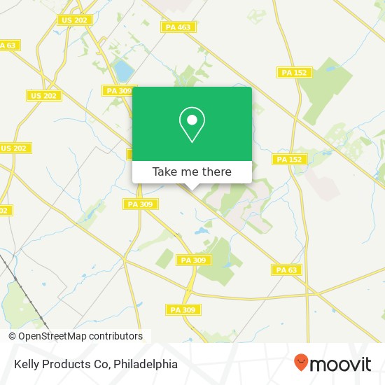 Mapa de Kelly Products Co