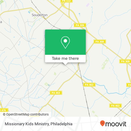 Mapa de Missionary Kids Ministry