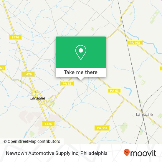 Newtown Automotive Supply Inc map