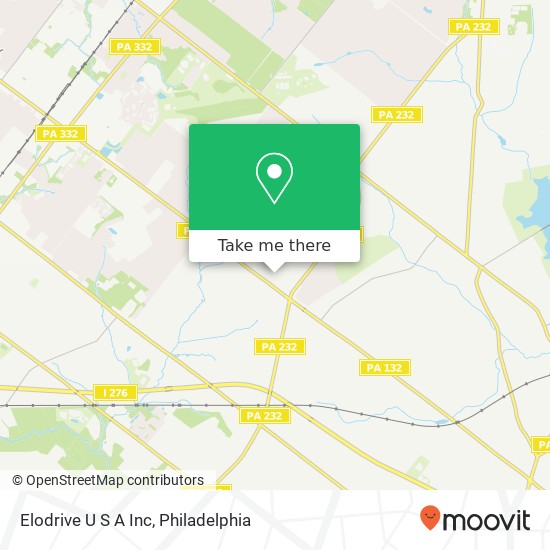 Elodrive U S A Inc map