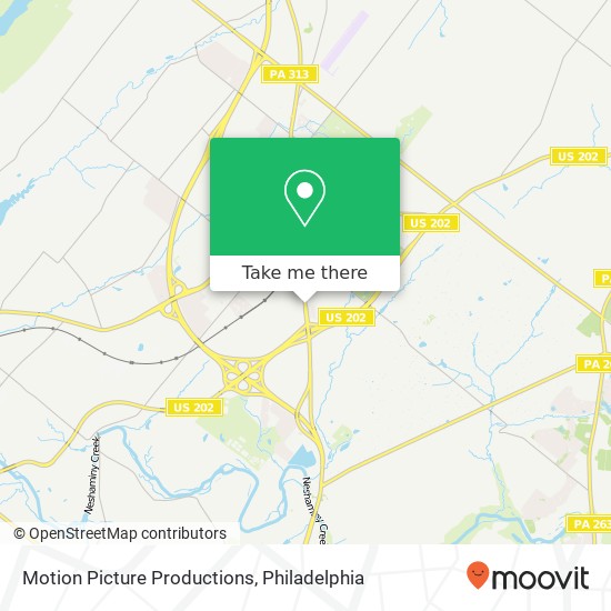 Motion Picture Productions map