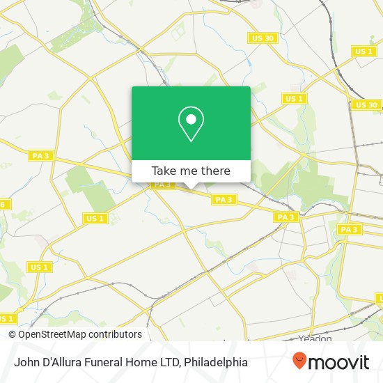 John D'Allura Funeral Home LTD map