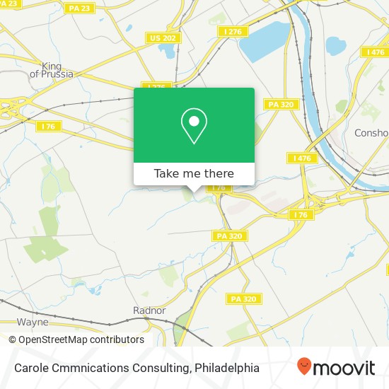 Mapa de Carole Cmmnications Consulting