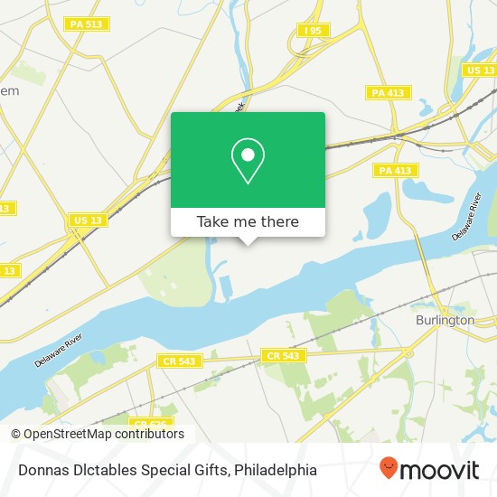 Donnas Dlctables Special Gifts map