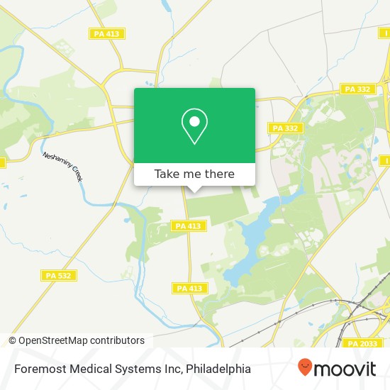 Foremost Medical Systems Inc map