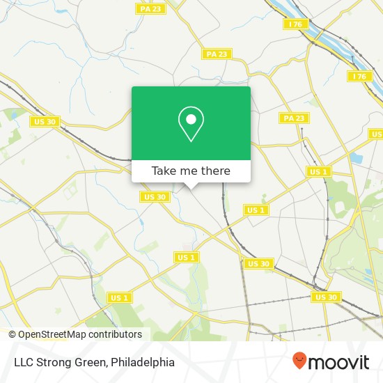 LLC Strong Green map