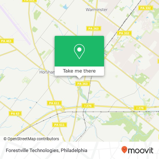 Forestville Technologies map