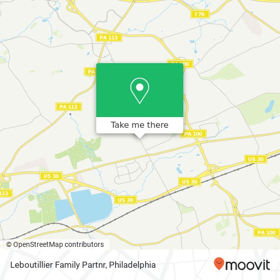 Mapa de Leboutillier Family Partnr