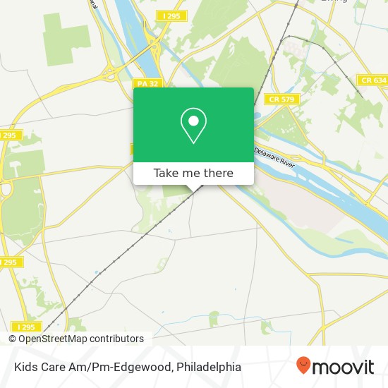 Mapa de Kids Care Am/Pm-Edgewood