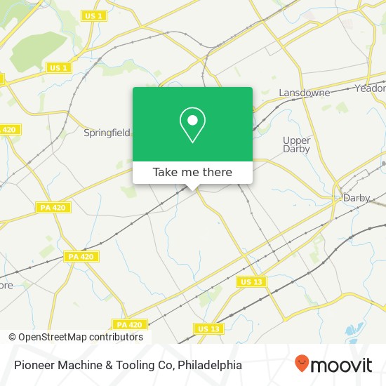 Pioneer Machine & Tooling Co map