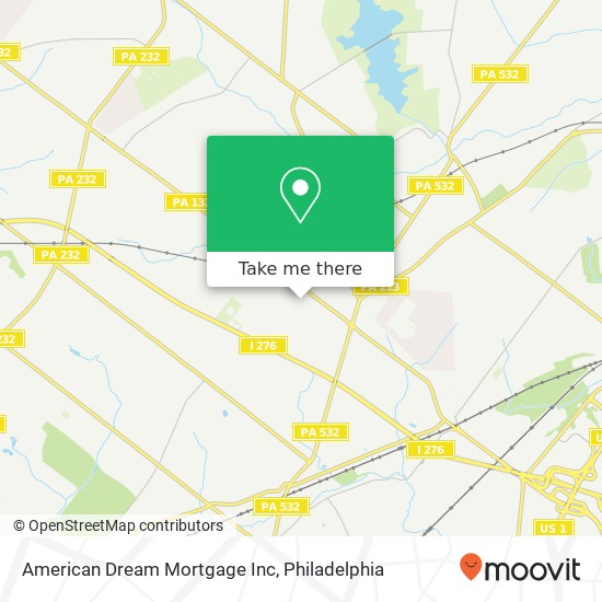 Mapa de American Dream Mortgage Inc