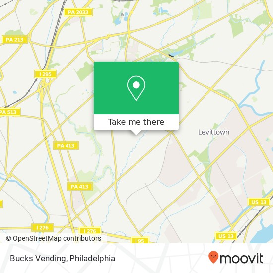 Bucks Vending map