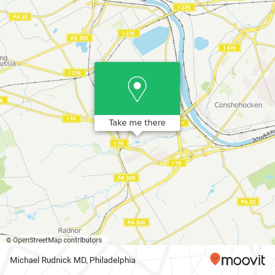 Michael Rudnick MD map