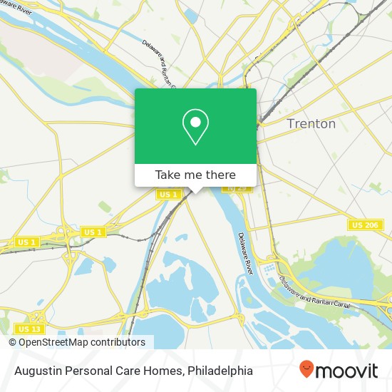 Augustin Personal Care Homes map